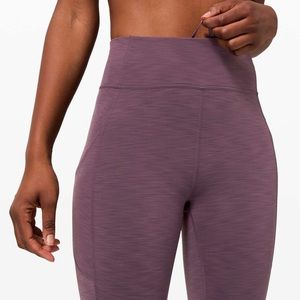Lululemon invigorate high rise crop 23”
